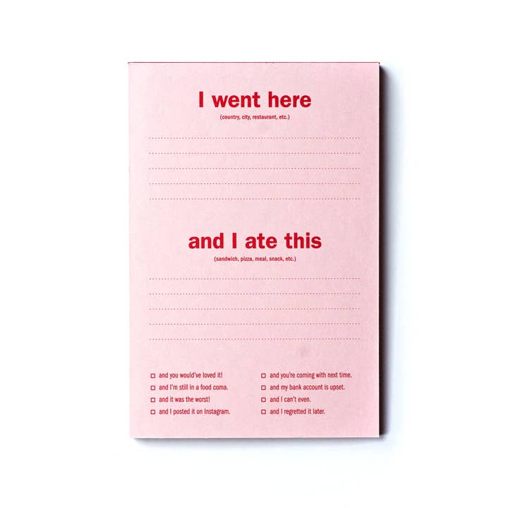 Kulinarisk resa vykort Individuell för wholesale av Nourishing Notes