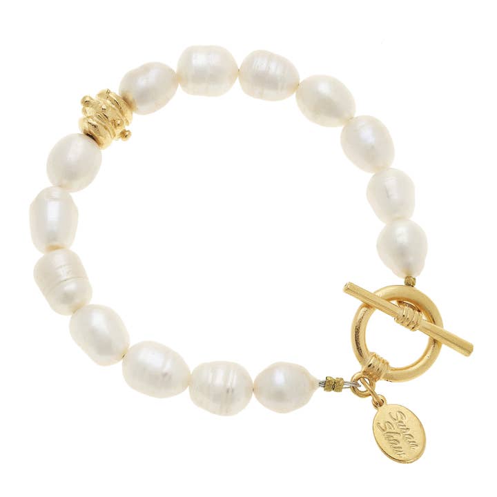 Susan Shaw - Wholesale Beaded Bracelet - Genuine Freshwater Pearl Bracelet