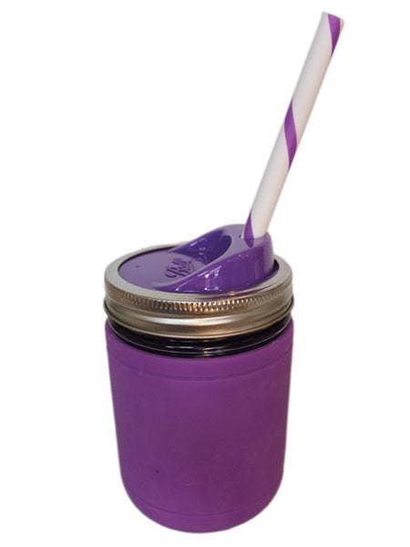 Holdster USA - Wholesale Drink Huggers & Koozies - Holdster Model S - Silicone Purple1