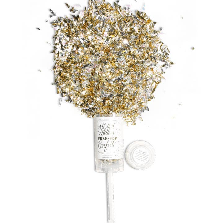 Thimblepress - Wholesale Confetti - All That Glitters Push-Pop Confetti®