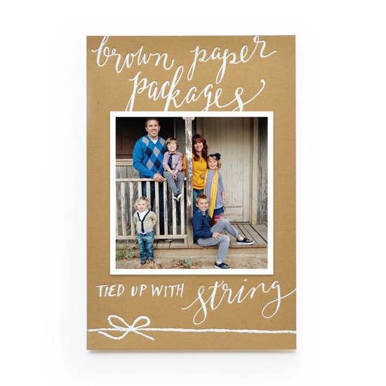 Paper Packages Holiday Photo Cards | Set of 10 for wholesale by Wild Ink Press