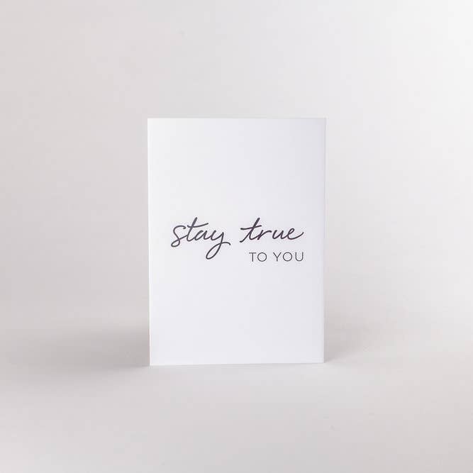 Bleiben Sie True Kunstdruck für den Großhandel von Wrinkle & Crease Paper Products