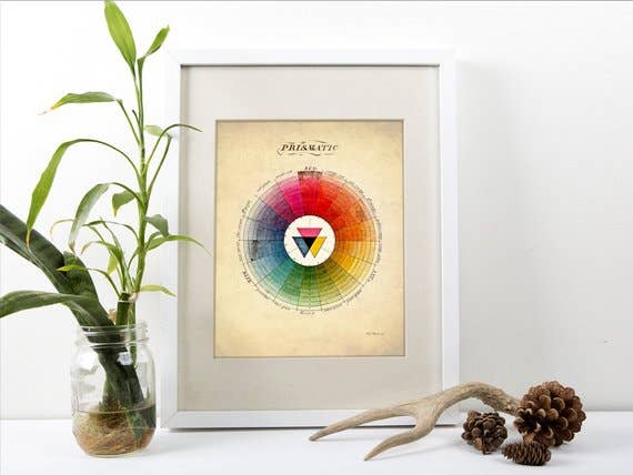 The National Anthem - Wholesale Art Print - 11” x 14” Prismatic Color Wheel Art Print0