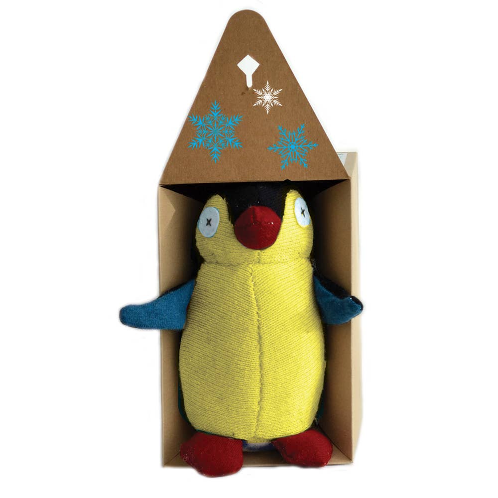 Cate and Levi - Wholesale DIY Craft Kit - Kids - Penguin Stuffed Animal DIY Sewing Kit | Reclaimed Wool3