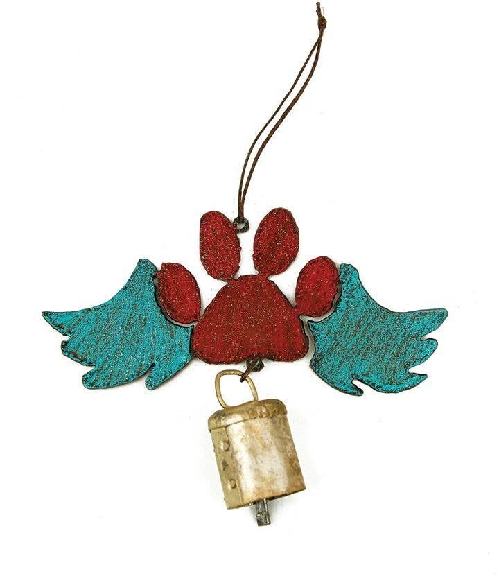 Whimsies - Wholesale Windorgel - Paw wings windgong Pet Bell Mobile herdenkingsmonument voor honden eco1