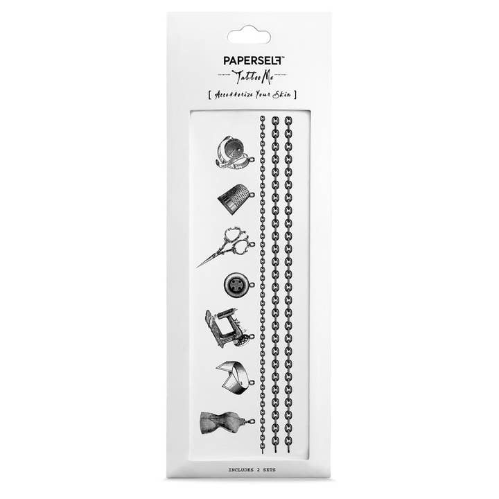 My Favourite Things - Charm Bracelet Temporary Tattoos for wholesale by PAPERSELF