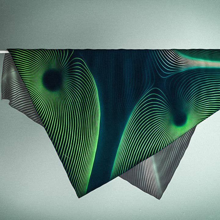 Bradley L Bowers - Wholesale Scarf - Women's - 26" x 26" Polaris Sea1