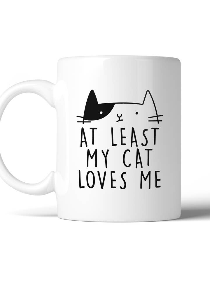 Mijn kat houdt tenminste van me koffie Mu voor wholesale door 365 In Love