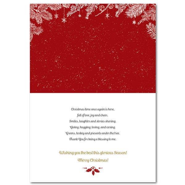 African American Expressions - Vendita all'ingrosso Biglietti di auguri di Natale - Biglietto natalizio C944 Santa's Story Time1