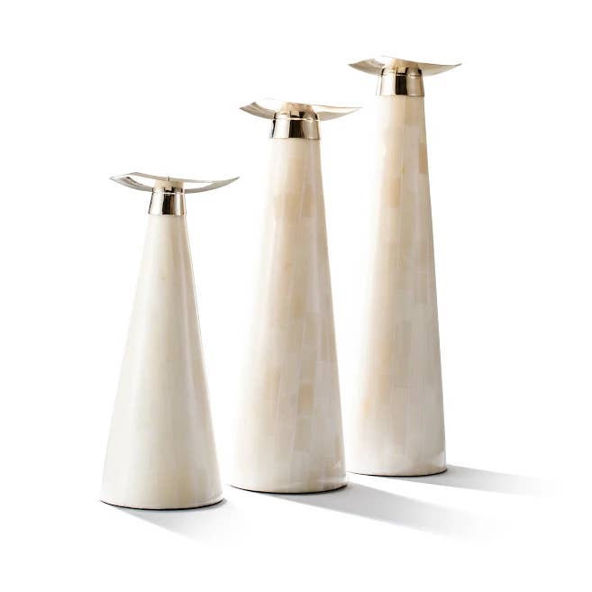 Bone Trio Candle Holder for wholesale by LADORADA