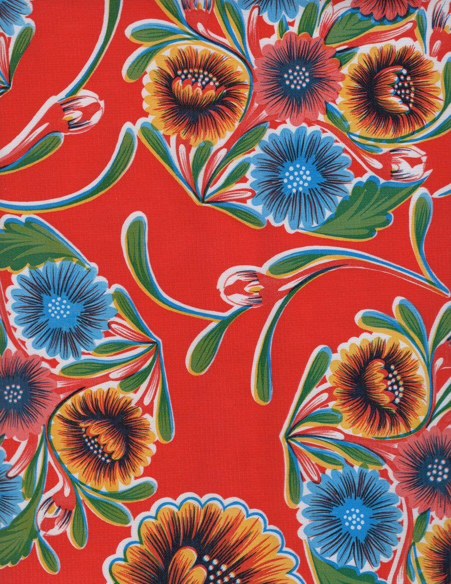 Oilcloth International - Wholesale Tablecloth - 47.5" Round Bloom Tablecloth3