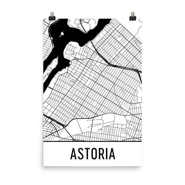 Astoria - Póster (20,3 x 25,4 cm) para venta al por mayor de Modern Map Art