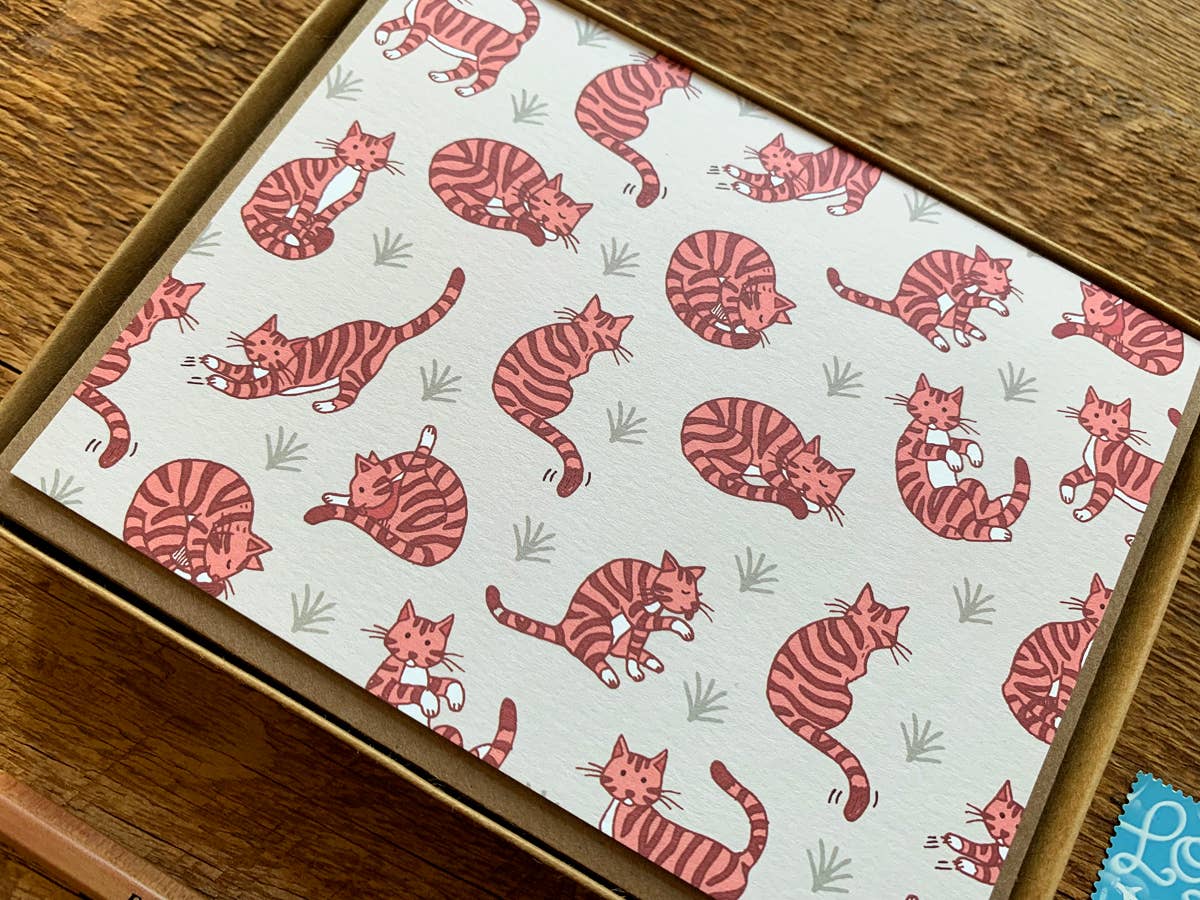 Noteworthy Paper & Press - Wholesale Everyday Greeting Card - Cat Pattern Card5