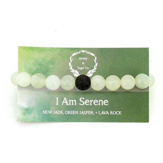 Braccialetto con scritta «I Am Serene Mala» per la vendita all'ingrosso da parte di Honey & Sage Co