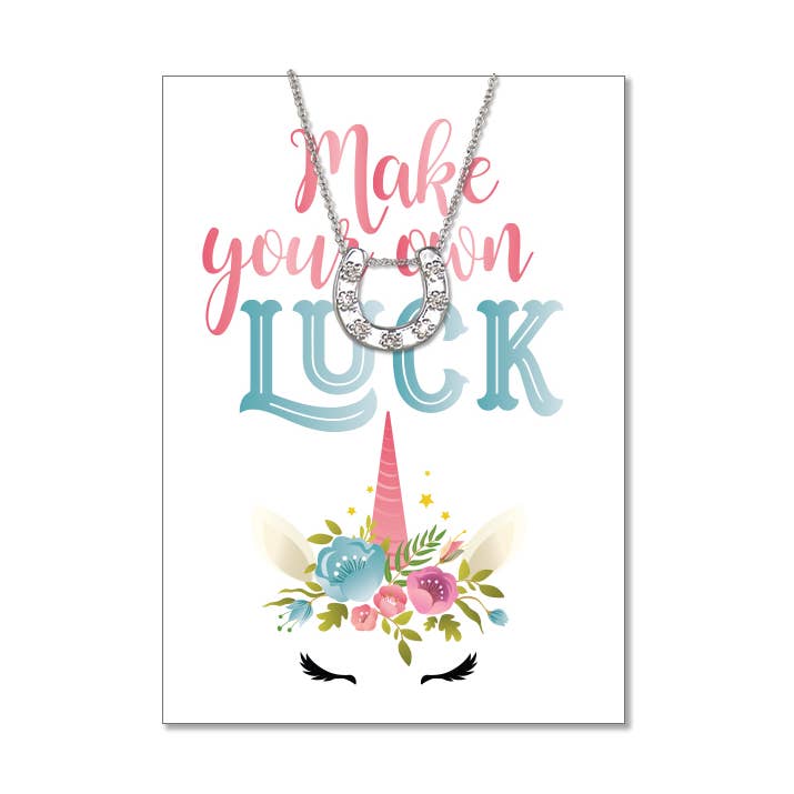Make Your Own Luck Necklace for wholesale by Lifebeats Gifts