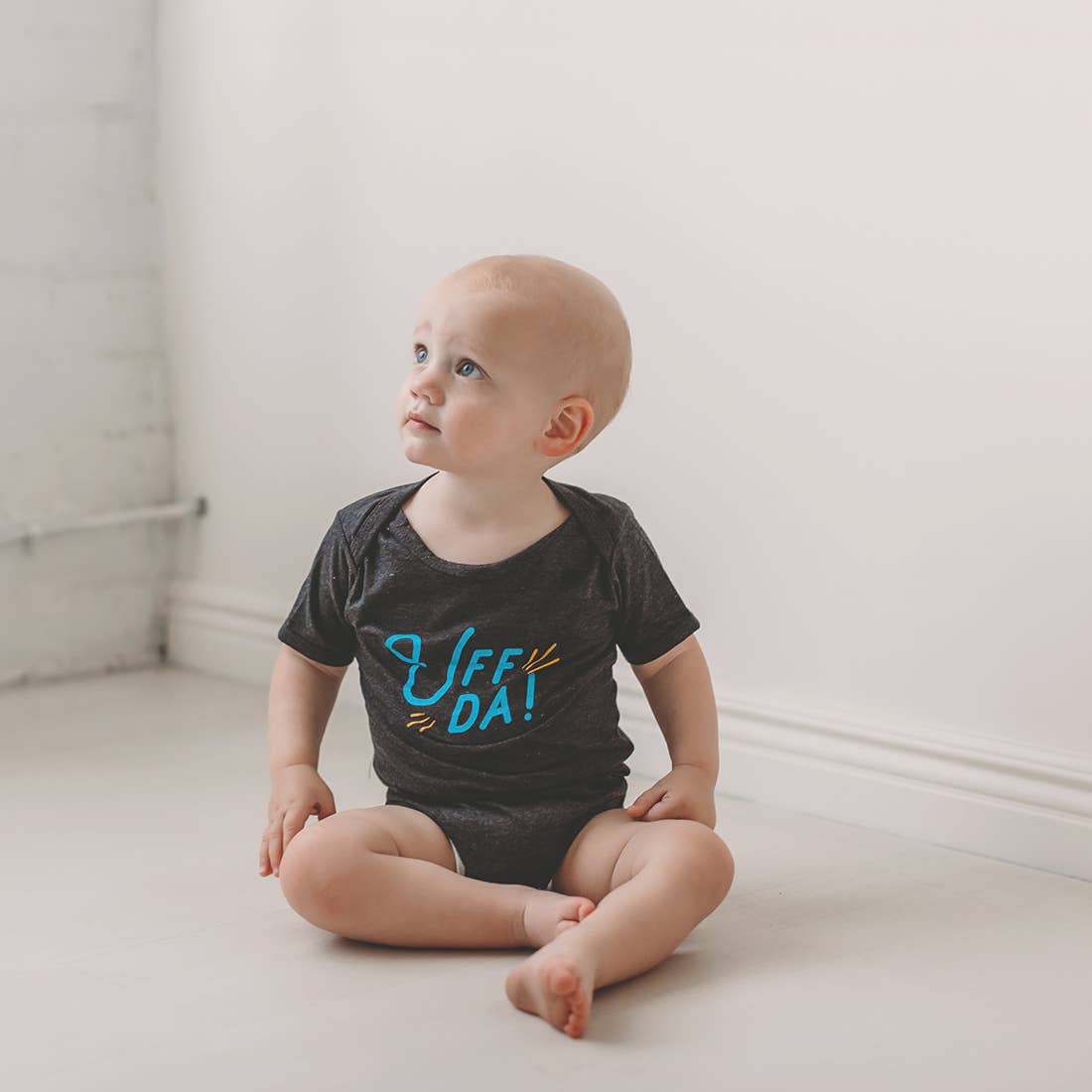 Sweetpea and Co. - Wholesale Bodysuit (Non-Footed) - Baby - Uff Da! baby Onesie, Midwest Baby Bodysuit, Baby Clothing1
