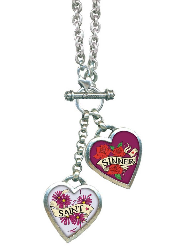 Saint & Sinner - Medium Double Toggle Necklace for wholesale by Classic Hardware