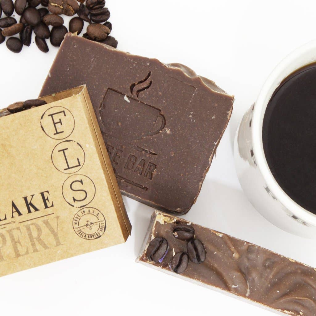 Fire Lake Soapery - Wholesale Bar Soap - Wake Up Coffee Bar Soap1