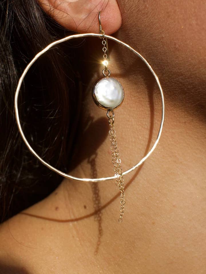 Momi Hoops for wholesale by Toasted Jewelry