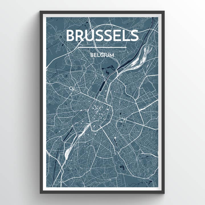 Stadtplan von Brüssel für den Großhandel von Point Two Design Group