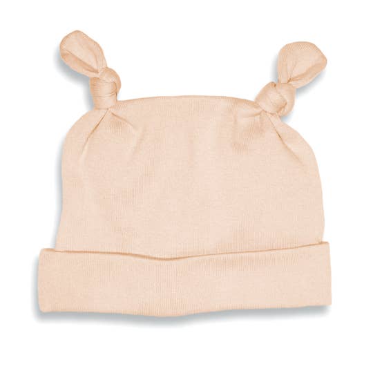 Orange Two Top-Knot Hat for wholesale by Kite Hill Clothing