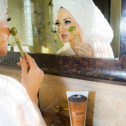 CocoRoo Natural Skin Care - Wholesale Body Scrub/Exfoliant - Total ReJAVAnation Coffee Scrub5