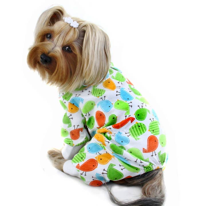 Pigiama in Maglia Di Cotone Con I Primi Birdies per la vendita all'ingrosso da parte di Klippo Pet