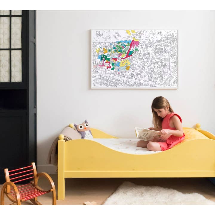 OMY - Wholesale Coloring Book - Kids & Baby - Dino Giant Poster