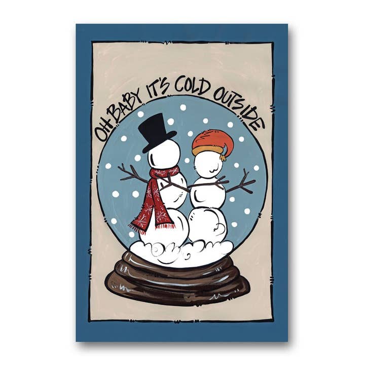 Oh Baby Its Cold Flag for wholesale by MAGNOLIA LANE