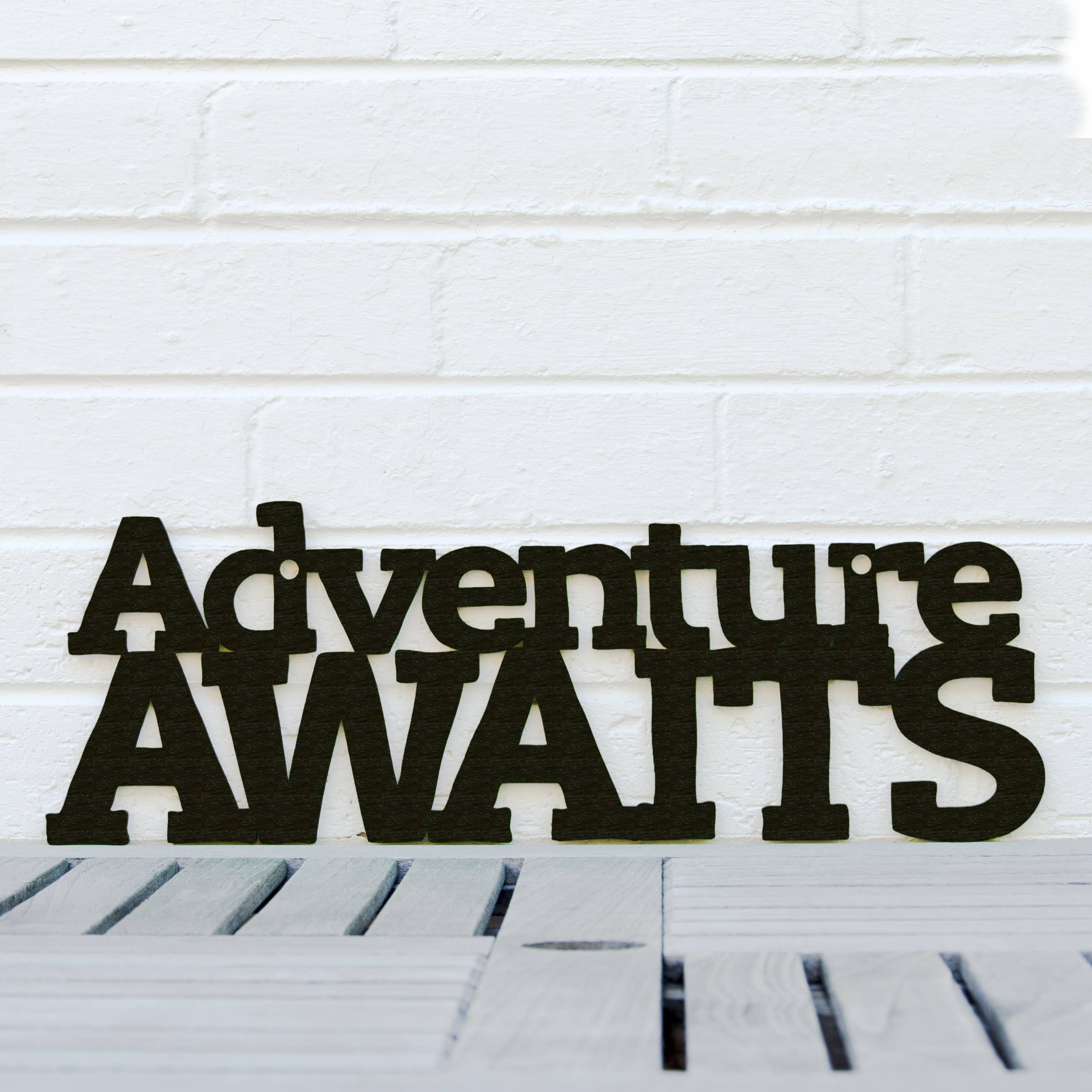 Spunky Fluff - Wholesale Wall Sign - Adventure Awaits Outdoor Lover Wall Art Sign19