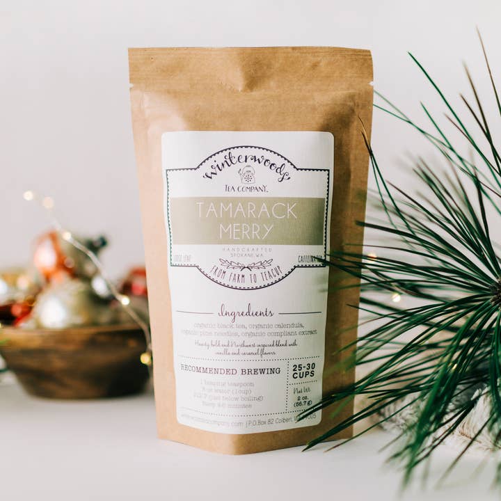 Winterwoods Tea Company - Wholesale Losse thee - Tamarack Merry Cafeïnehoudende theemengsels0