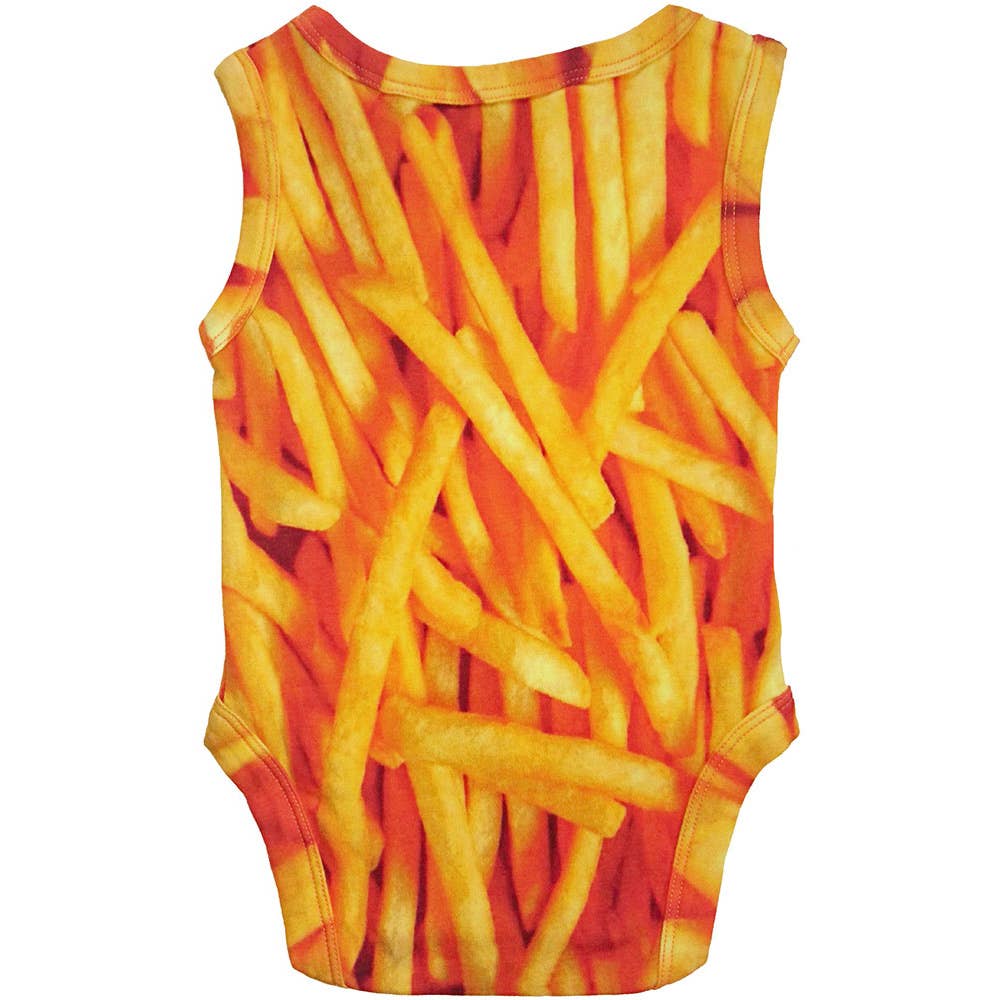 Inchworm Alley - Wholesale Bodysuit (Non-Footed) - Baby - Tank Bodysuit - French Fries1