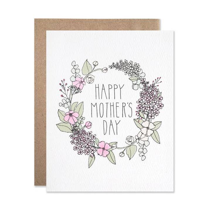 SALE/Moederdag kranskaart voor wholesale door Hartland Cards