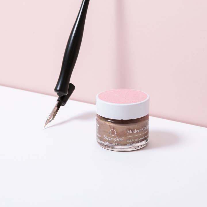 Burnt Gold Modern Calligraphy Ink for wholesale by À L'AISE LTD