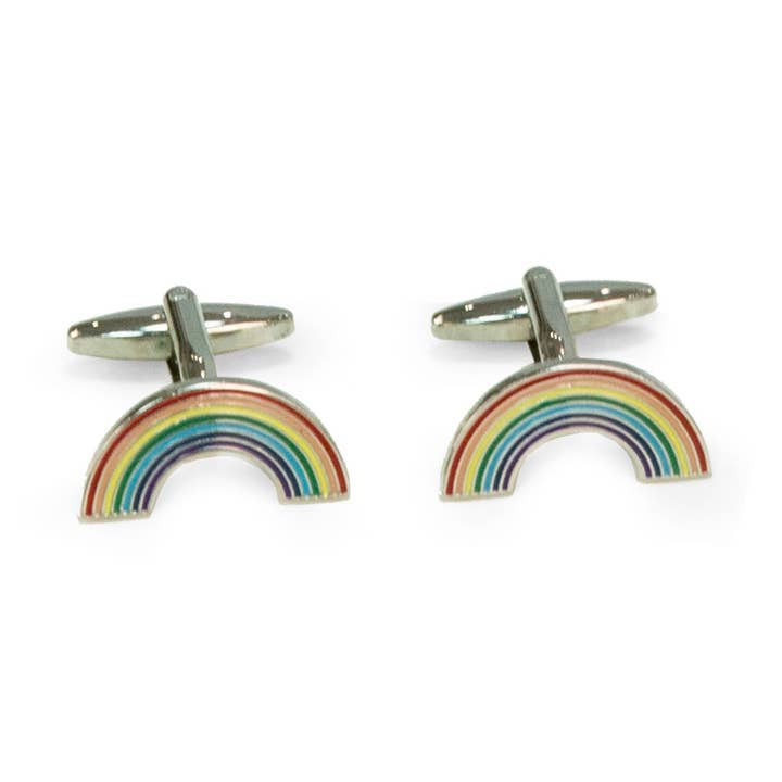 Rainbow Cufflinks for wholesale by BeyBerk International