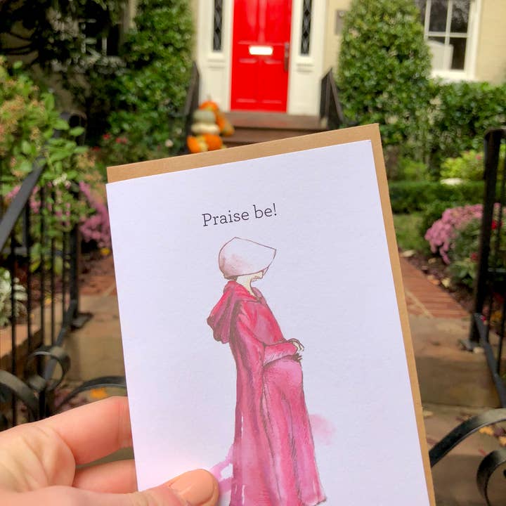 The Card Bureau - Wholesale Baby Card - Handmaid’s Tale Birthday/Baby/Any Occasion Card1