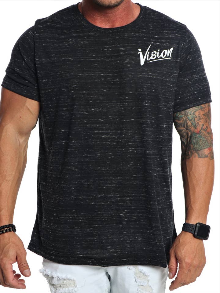 Heathered Vision Tee for wholesale by Infinite Vision