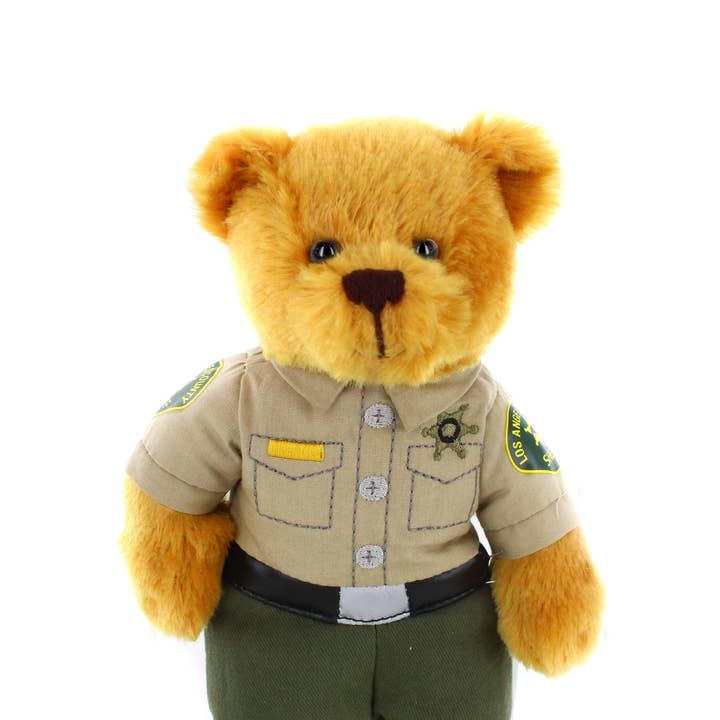 Plushland - Venta al por mayor Peluche - Niños y bebés - Los Angeles Sheriff Bear 15"0