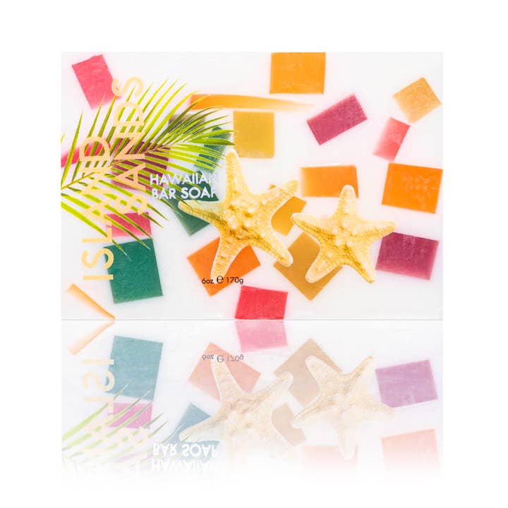 Island Sands Bar Soap with Kukui & Coconut Oil 6oz for wholesale by Maui Soap Co.