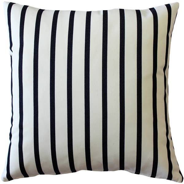 Pillow Decor - Wholesale Throw/Decorative Pillow - 20" x 20" Lido Indigo Sunbrella Outdoor Pillow