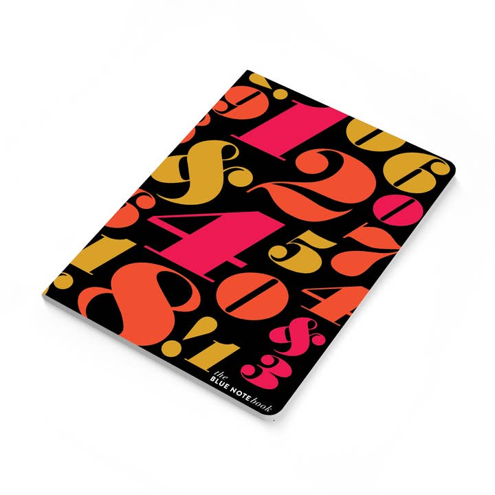 Numbers Notebook for wholesale by Paisley Paper Co.