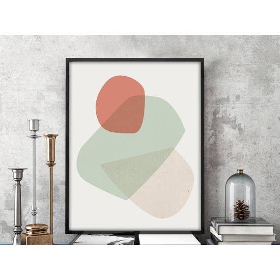 11” x 14” Abstract Series No.4 Art Print for wholesale by The National Anthem