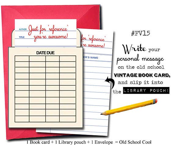 Fly Paper Products - Wholesale Friendship Card - Just For Reference, You're Awesome! Friendship Greeting Card1