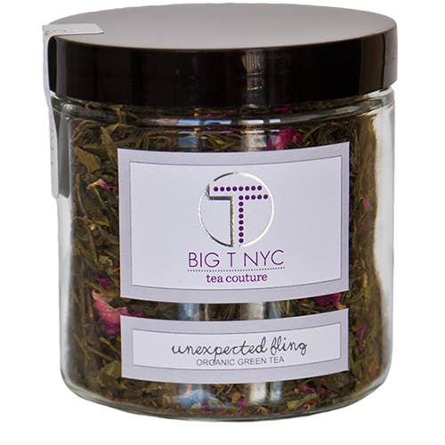 UNEXPECTED FLING Organic Green Tea + Rose, Cherry for wholesale by Big T NYC