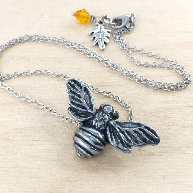 Collier Big Bumble Abeille 45,7 cm pour la vente par Enchanted Leaves