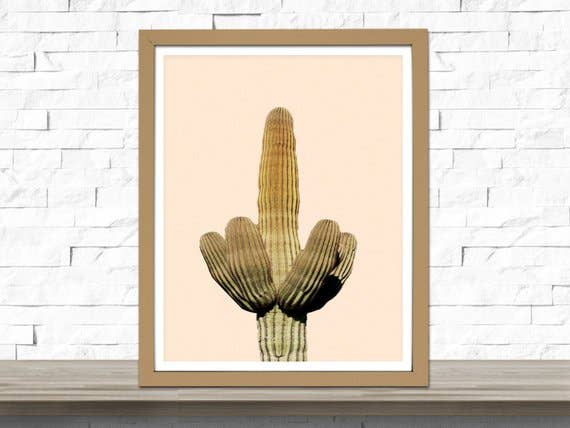 The National Anthem - Wholesale Art Print - 5” x 7” Saguaro Cactus Art Print0