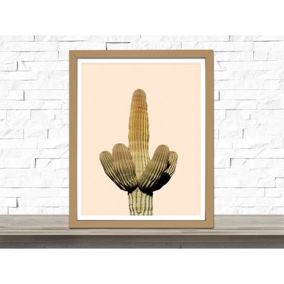 The National Anthem - Wholesale Art Print - 5” x 7” Saguaro Cactus Art Print