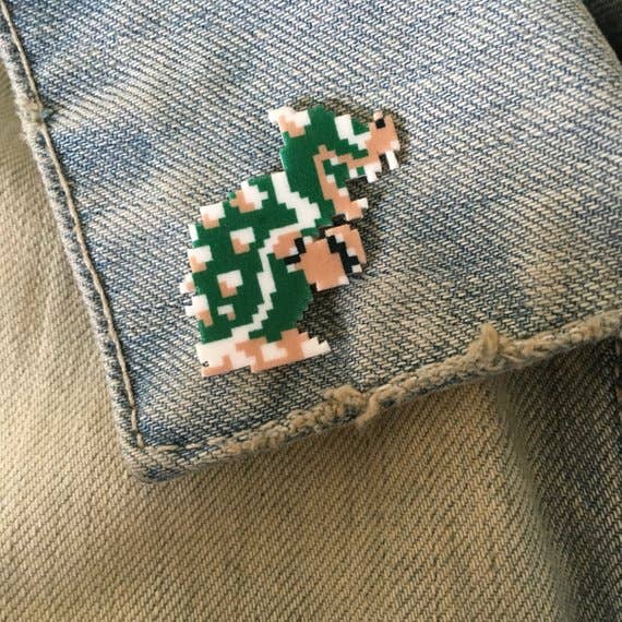 8-Bit Zero – wholesale Lapel pin/button – Super Mario Bowser Pin