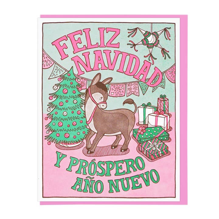 Feliz Navidad Y Prospero Año Nuevo per la vendita all'ingrosso da parte di Lucky Horse Press