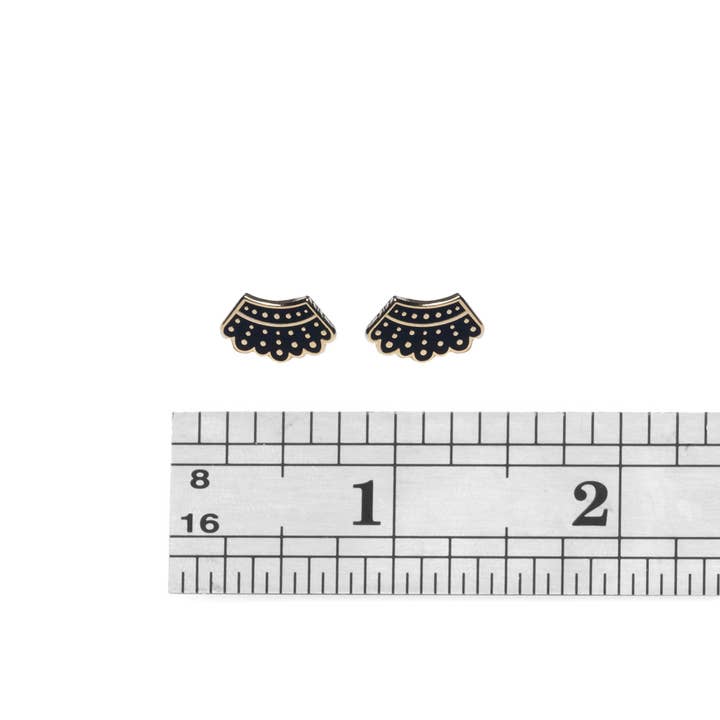 Dissent Pins - Wholesale Stud/Post Earrings - Dissent Collar Earrings - 24k Gold Plated